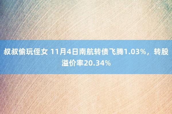 叔叔偷玩侄女 11月4日南航转债飞腾1.03%，转股溢价率20.34%